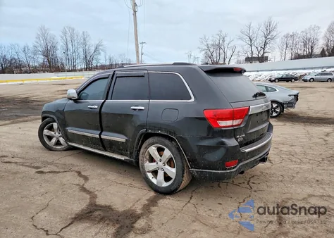 2013 Jeep Grand Cherokee Overland из США, поврежденный, VIN 1C4RJFCT7DC630955